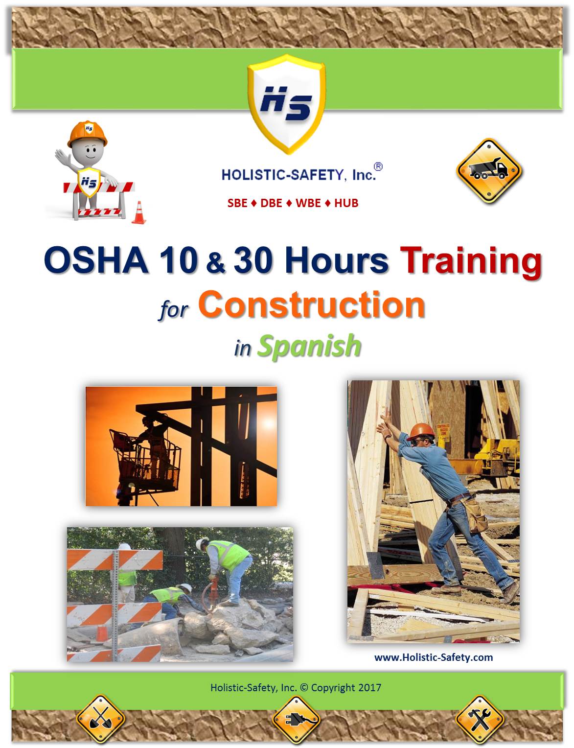 OSHA 10 & 30 Hours Training for Construction in Spanish
